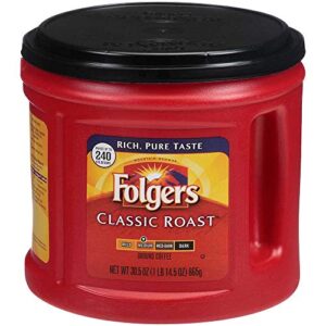 Folgers Classic Roast Coffee, 30.5 Oz B010ULFOWC