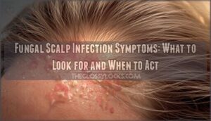 fungal scalp infection symptoms