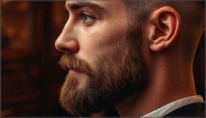 handlebar mustache and beard fade handlebar mustache and beard fade