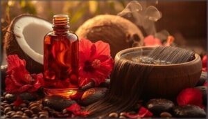 hibiscus hair oil hibiscus hair oil