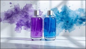 how blue and purple shampoos differ how blue and purple shampoos differ