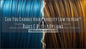 how i do change my hair porosity from low to high