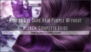 how to dye your dark hair purple without bleaching it how to dye your dark hair purple without bleaching it