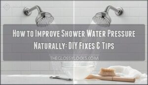 how to improve shower water pressure naturally
