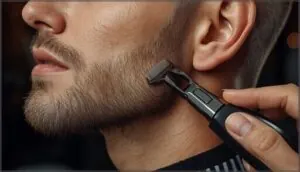 how to shape cheek and neck lines how to shape cheek and neck lines
