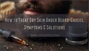 how to treat dry skin under beard how to treat dry skin under beard