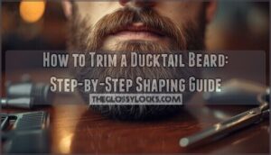 how to trim a ducktail beard how to trim a ducktail beard