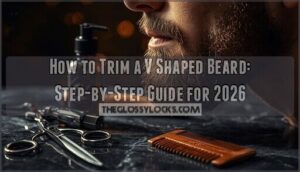 how to trim v shaped beard how to trim v shaped beard