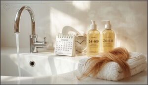 ideal timing for washing and conditioning ideal timing for washing and conditioning