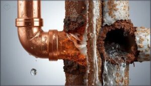 identifying pipe corrosion and blockages identifying pipe corrosion and blockages