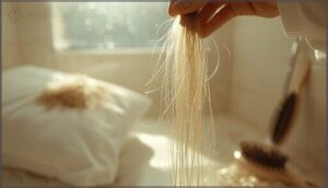 increased shedding and volume loss increased shedding and volume loss