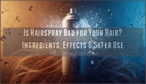 is hairspray bad for your hair is hairspray bad for your hair