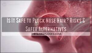 is it safe to pluck nose hair is it safe to pluck nose hair