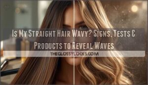 is my straight hair wavy is my straight hair wavy