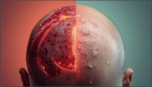 itching and redness comparison itching and redness comparison