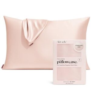 Kitsch Satin Pillowcase with Zipper B07Y3TN3NP