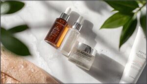 layering with serums and sunscreen layering with serums and sunscreen