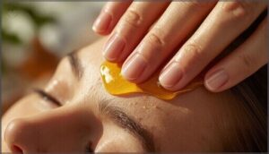 massaging the scalp for absorption massaging the scalp for absorption