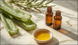 natural remedies (aloe, tea tree oil) natural remedies (aloe, tea tree oil)