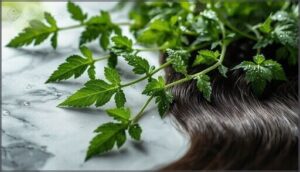 nettle: improving circulation and hair strength nettle: improving circulation and hair strength