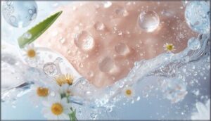 noncomedogenic hydrators (hyaluronic acid, glycerin) noncomedogenic hydrators (hyaluronic acid, glycerin)