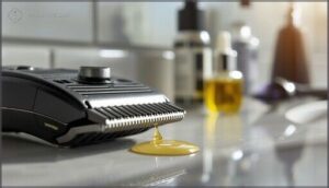 oiling and lubricating blades oiling and lubricating blades