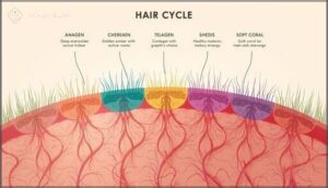 overview of hair growth phases (anagen, catagen, telogen, exogen) overview of hair growth phases (anagen, catagen, telogen, exogen)