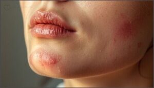 painful or swollen patches painful or swollen patches