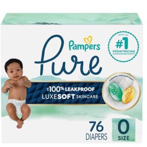 Pampers Pure Protection Baby Diapers, B082QBHW74