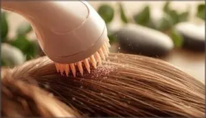 physical exfoliation with scalp brushes physical exfoliation with scalp brushes