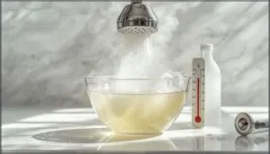 preparing a vinegar solution preparing a vinegar solution