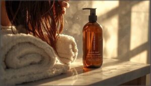 preparing hair before drying preparing hair before drying