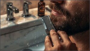 preparing your goatee for trimming preparing your goatee for trimming