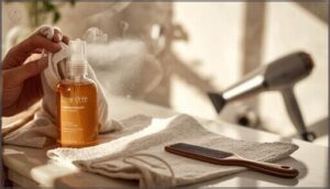 preparing your hair for blow drying preparing your hair for blow drying