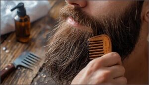 prepping your beard for a trim prepping your beard for a trim