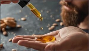 proper amount: 3-8 drops depending on length proper amount: 3-8 drops depending on length