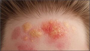 redness and lesion patterns redness and lesion patterns