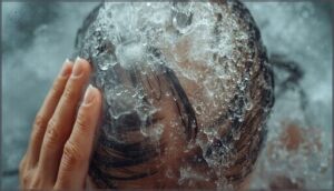 regular shampooing and proper rinsing regular shampooing and proper rinsing