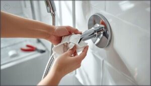 removing existing shower heads safely removing existing shower heads safely