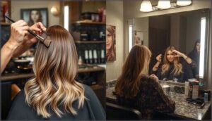 salon vs. at-home application salon vs. at-home application