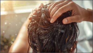 scrunch hair while wet scrunch hair while wet