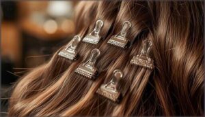 sectioning hair for efficient drying sectioning hair for efficient drying