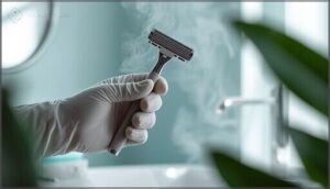 shaving with the grain and short strokes shaving with the grain and short strokes