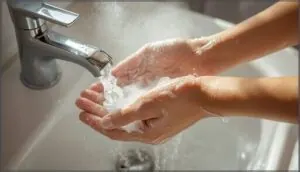 soap and water technique soap and water technique
