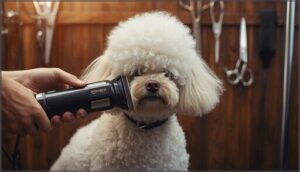 thick, curly, or matted fur thick, curly, or matted fur