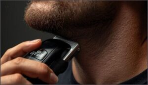 trimming with clippers or trimmer trimming with clippers or trimmer