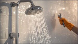 upgrading to a high-pressure shower head upgrading to a high-pressure shower head