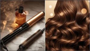 using curling irons and crimpers using curling irons and crimpers