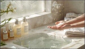 using facial cleansers using facial cleansers