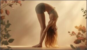 uttanasana (standing forward bend) uttanasana (standing forward bend)